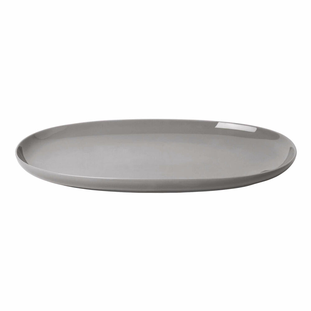 Blomus serving plate RO Mourning Dove large, serving plate, plate, porcelain, 24 cm, 64153