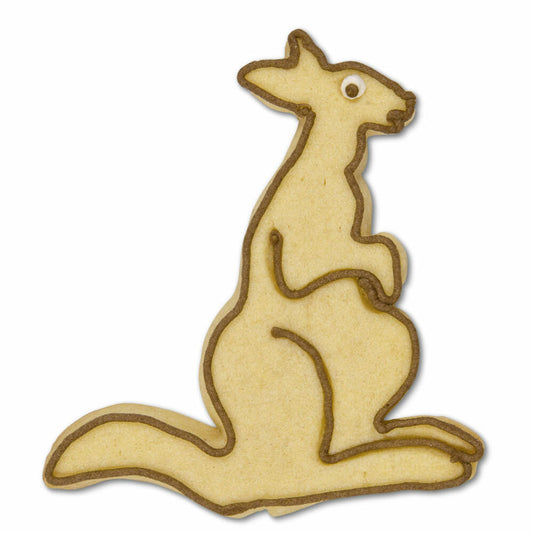 Städter Präge-Ausstecher Känguru, Ausstechform, Plätzchenform, Keks, Plätzchen, Edelstahl, 13 cm, 199705
