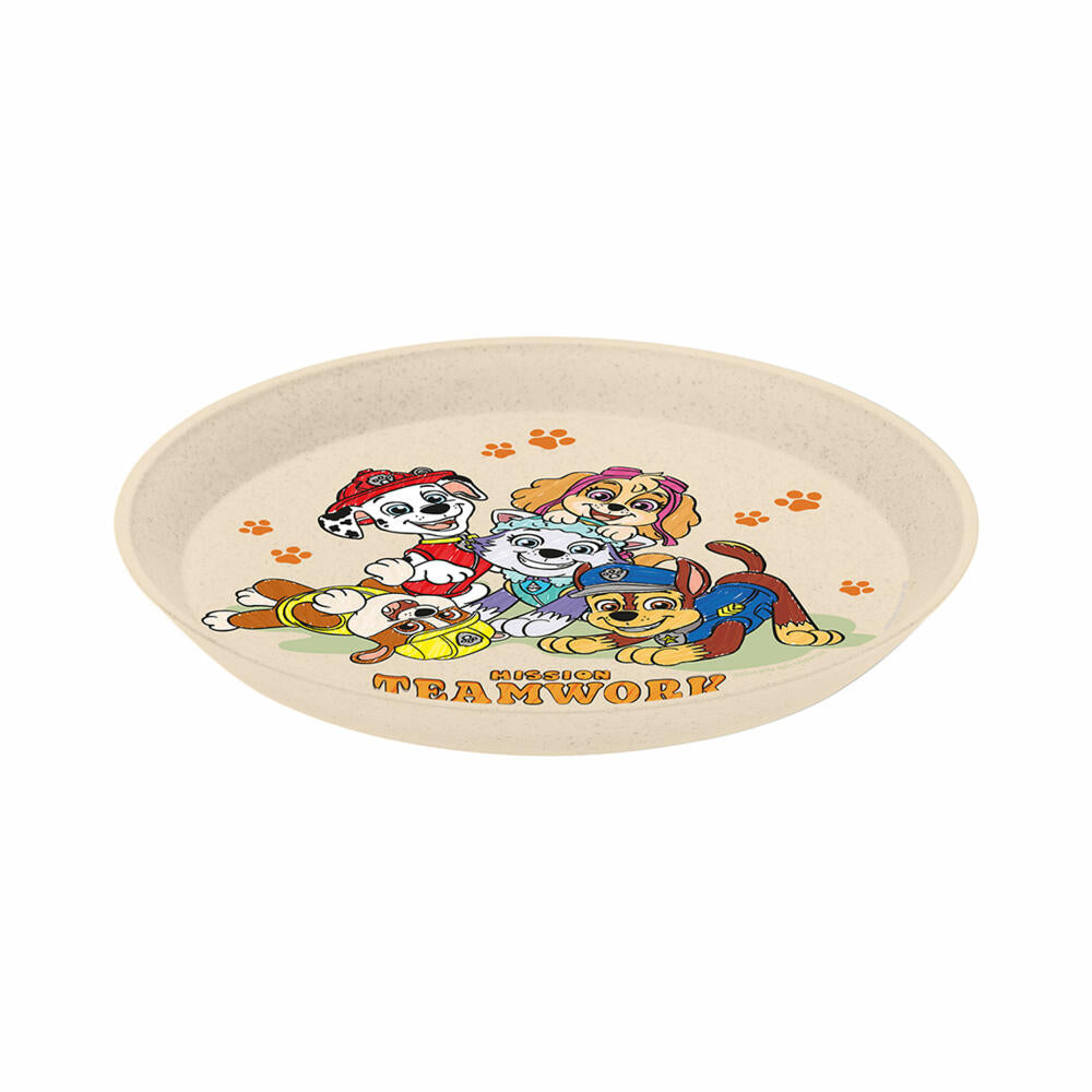 Koziol Plate Connect Plate Grow Paw Patrol, dessert plate, plastic, Organic Moon, 20.5 cm, 8307744