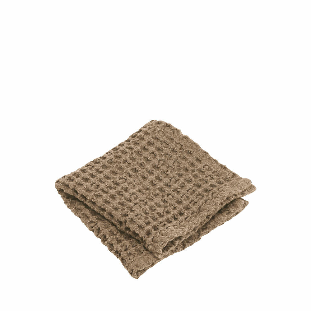 Blomus guest towels set of 2 Caro Tan, towels, cotton, 30 x 30 cm, 66390