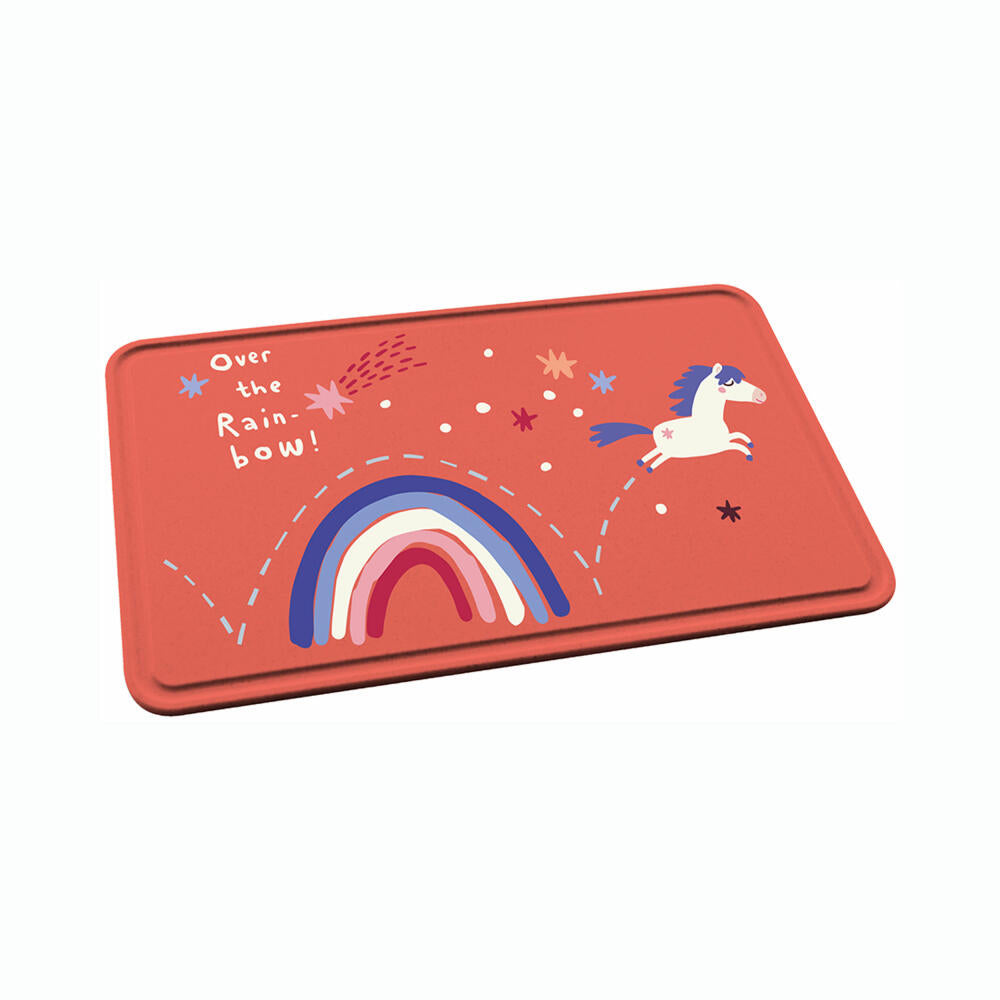 Koziol Frühstücksbrett Connect Board Dreams, Schneidebrett, Brettchen, Kunststoff, Organic Red, 24 x 15 cm, 8353745