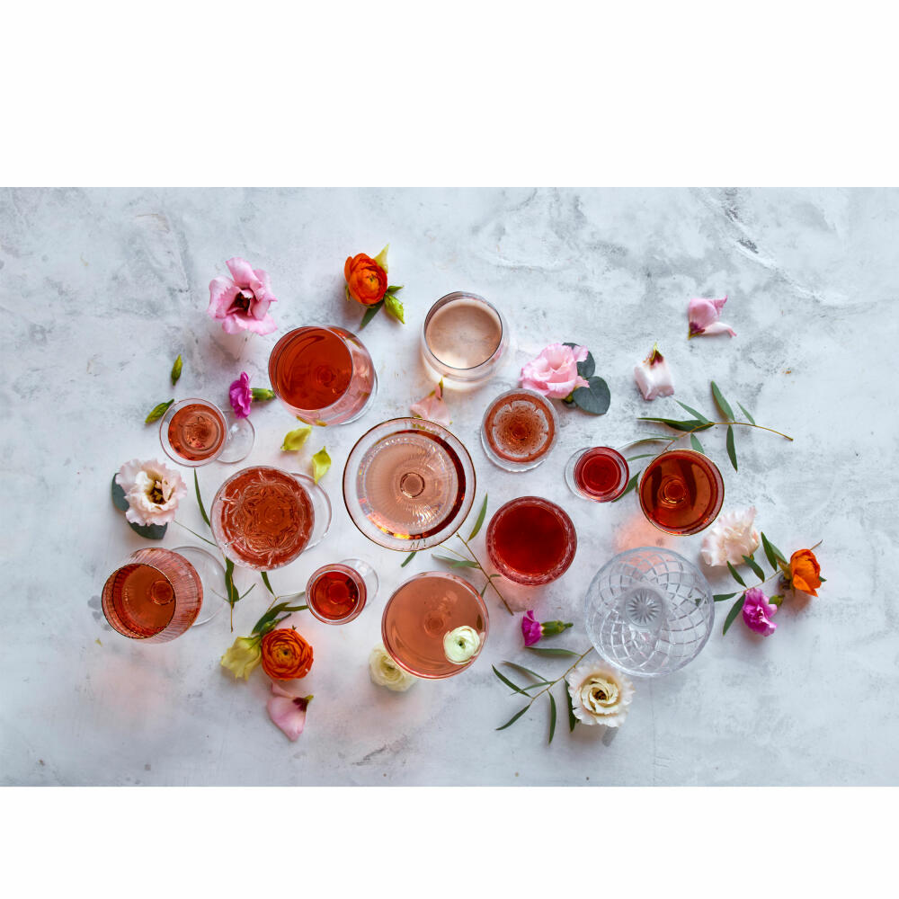 Lyngby Glas Schale Sorrento 6er Set, Schälchen, Servierschale, Glas, Klar, 12 cm, 29029