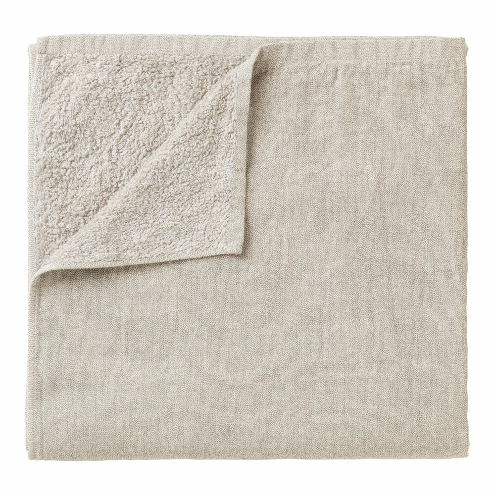 Blomus KISHO Gästehandtuch, Badehandtuch, Handtuch, Baumwolle, satellite melange, 40 x 34 cm, 69102