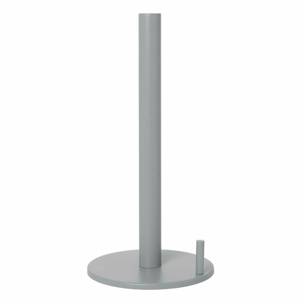 Blomus kitchen roll holder COLO Sharkskin, paper roll holder, dispenser, powder-coated steel, Ø 16 cm, 64098