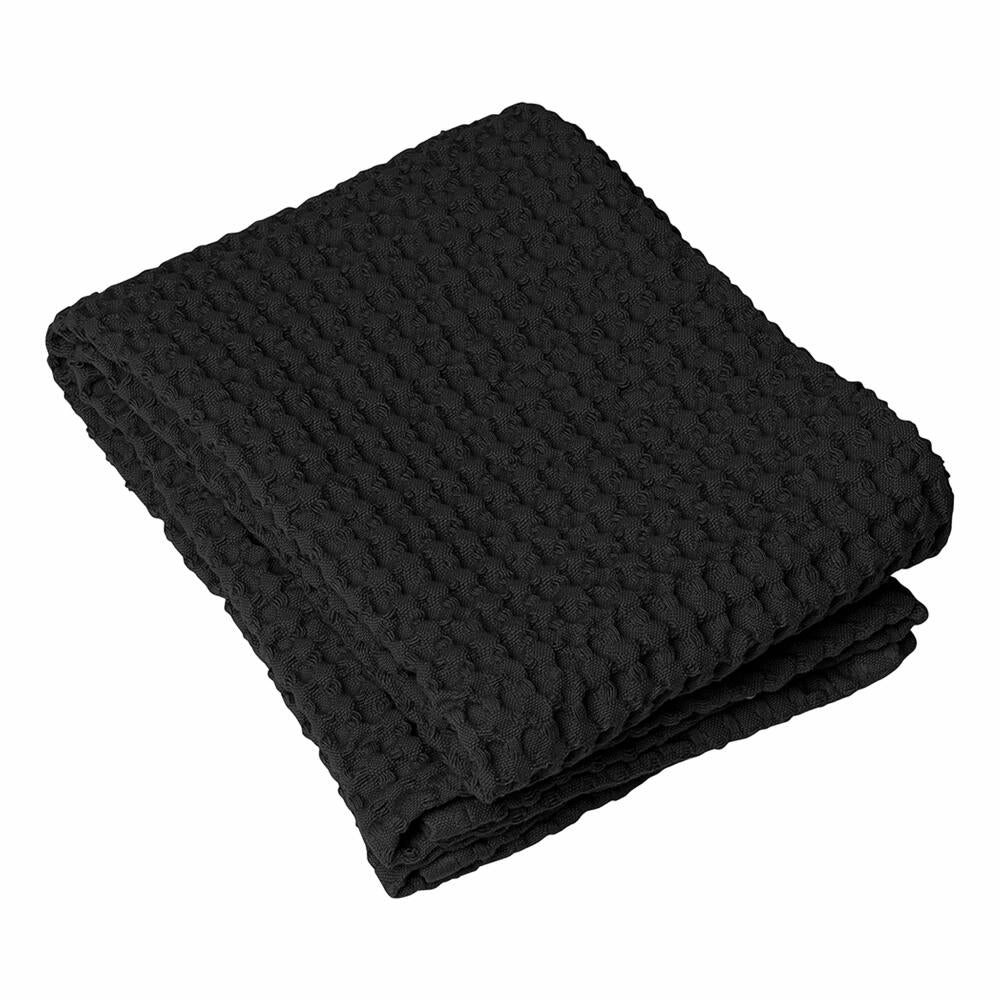 Blomus towel Caro, bath towel, bath towel, cotton, black, 50 x 100 cm, 66308