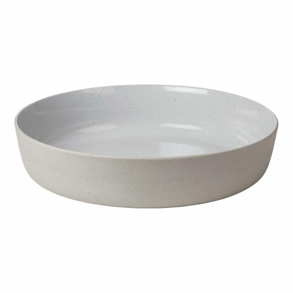 Blomus salad bowl SABLO, bowl, dish, ceramic, grey, 34.5 cm, 64106