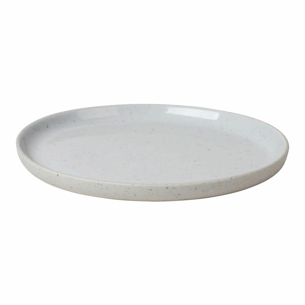Blomus side plate SABLO, ceramic plate, dinner plate, plate, ceramic, grey, 14 cm, 64100