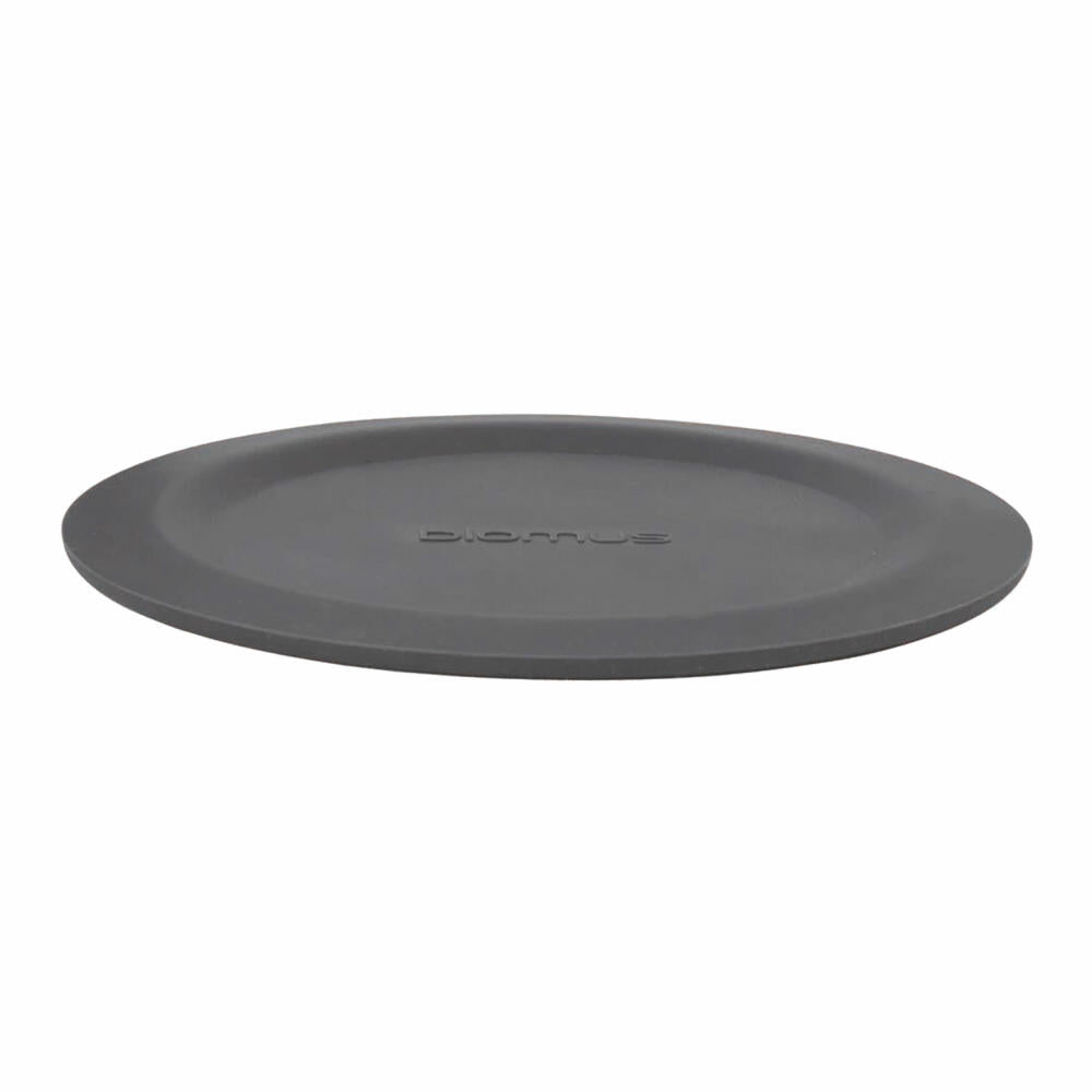 Blomus Set of 6 coasters LARETO, cup coaster, coaster, stainless steel matt, silicone, magnet, 64062