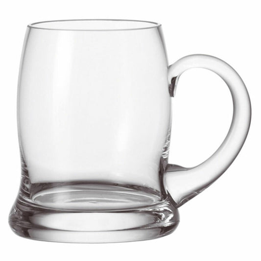 Leonardo Beer Seidel 2er Set, Bierseidel, Bierglas, Bier Krug, Bierhumpen, Glas, 500 ml, 50019