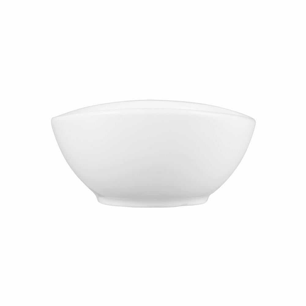Seltmann Weiden Modern Life Bowl Oval, Schale, Schüssel, Porzellan, Weiß, 12 x 9.5 cm, 001.752838