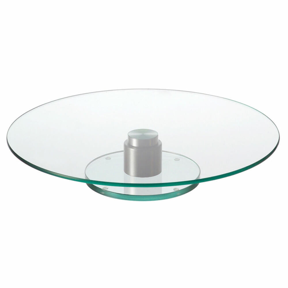 Leonardo Turn Tortenplatte aus zwei Scheiben, 33 cm, Glas, 44064