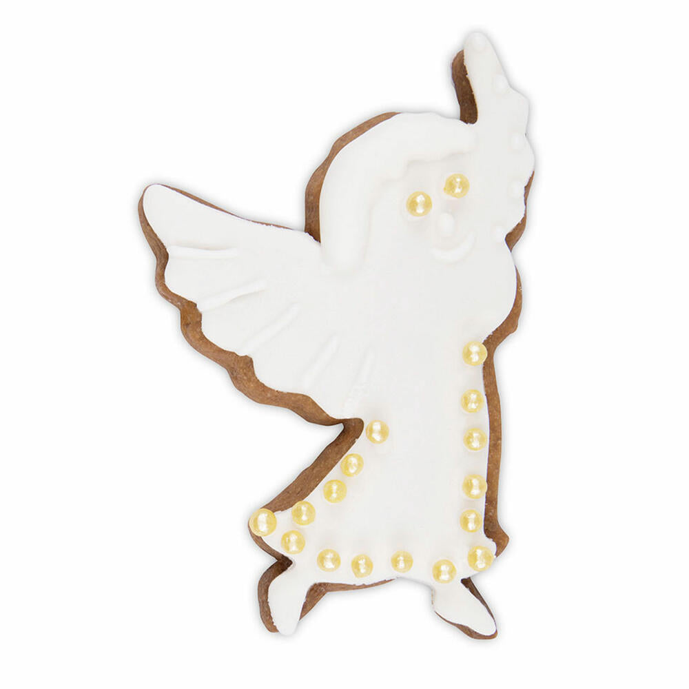 Städter Ausstecher Engel Fliegend, Ausstechform, Plätzchenform, Keks, Plätzchen, Edelstahl, 8 cm, 105188