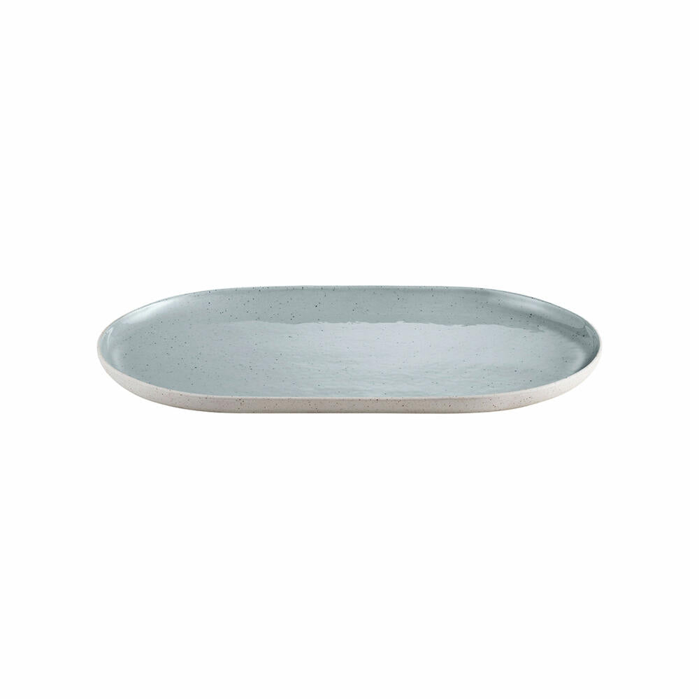 Blomus serving plate Sablo, serving plate, earthenware, Stone, 35 x 20 cm, 64386