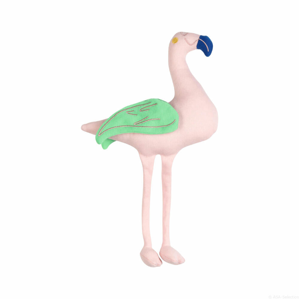 ASA Selection coppa kids Stofftier Fiona Flamingo, Plüschtier, Kuscheltier, Schmusetier, Polyester, 74793314