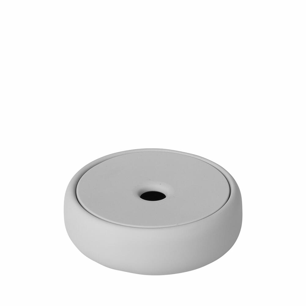 blomus SONO storage box, micro chip, ceramic, silicone, H 4 cm, Ø 12 cm, V 0.175 l, 69067