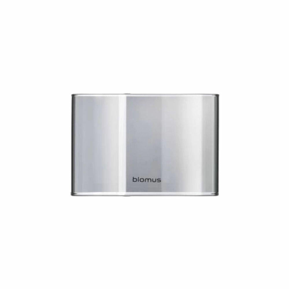 Blomus Ersatzglas für Windlicht S Calma, Ersatzteil, Ersatz Glas, Steel Gray, 88304