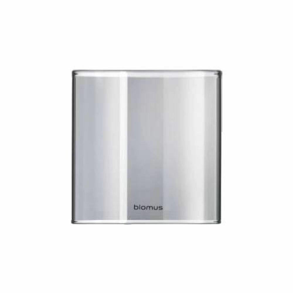 Blomus Ersatzglas für Windlicht L Calma, Ersatzteil, Ersatz Glas, Steel Gray, 88306