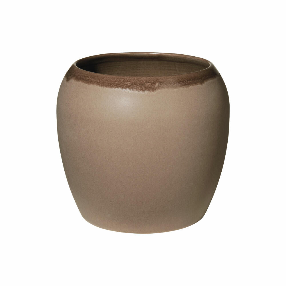 ASA Selection Planter Earth, Flowerpot, Stoneware, Brown, 18.5 cm, 65055244
