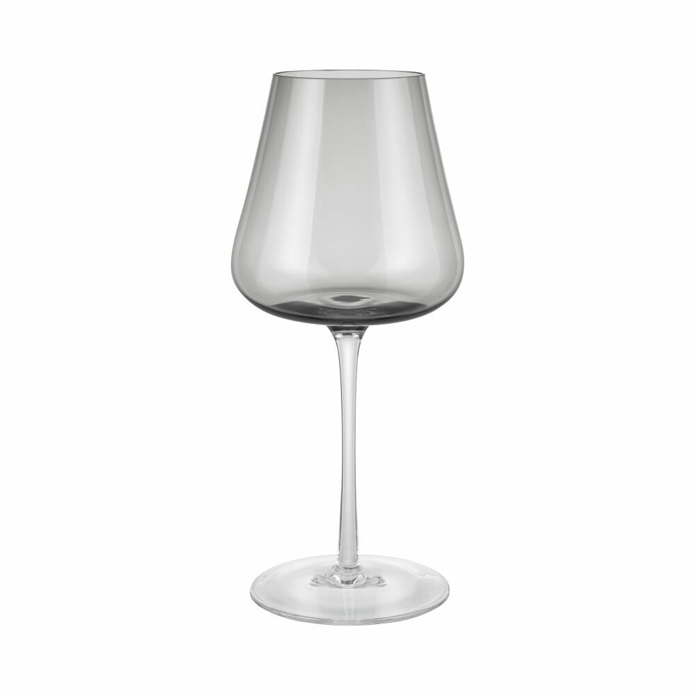 Blomus Weißweingläser 2er-Set Belo Smoke, Weingläser, Glas, 400 ml, 64280