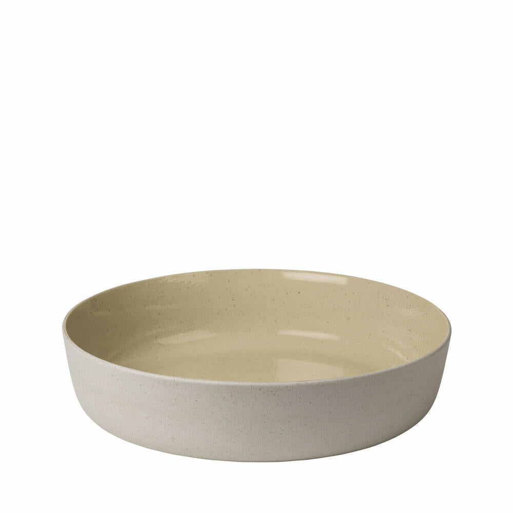 Blomus salad bowl M Sablo Savannah, salad bowl, ceramic, 28 cm, 64348