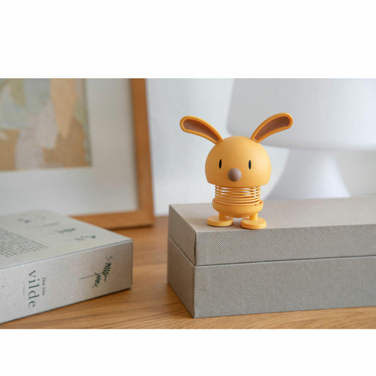 Hoptimist Dekofigur Soft Bunny S Mimosa, Hase, Wackelfigur, Kunststoff, 9 cm, 28040