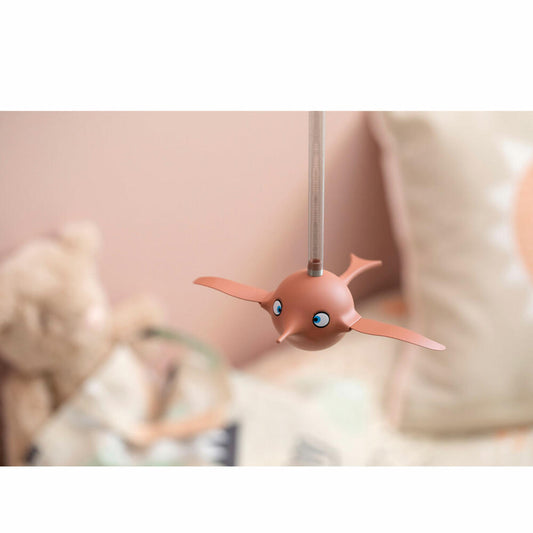 Hoptimist hanging decoration figure Soft Birdie M Ruby, bird, mobile, ABS, 5.9 cm, 29532