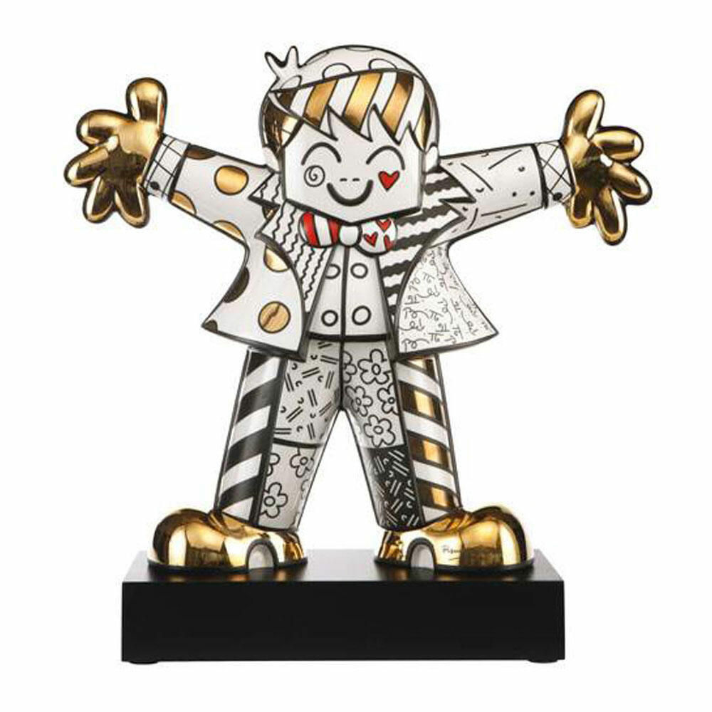 Goebel Hug Too - Figur Pop Art Romero Britto Bunt Porzellan 66452401
