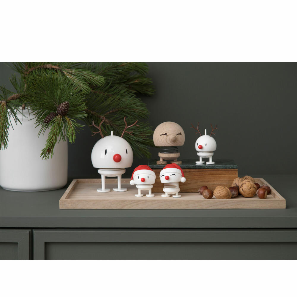 Hoptimist Dekofigur Bimble M Raw Oak, Wackelfigur, Eichenholz, Hellbraun, 10.8 cm, 27551