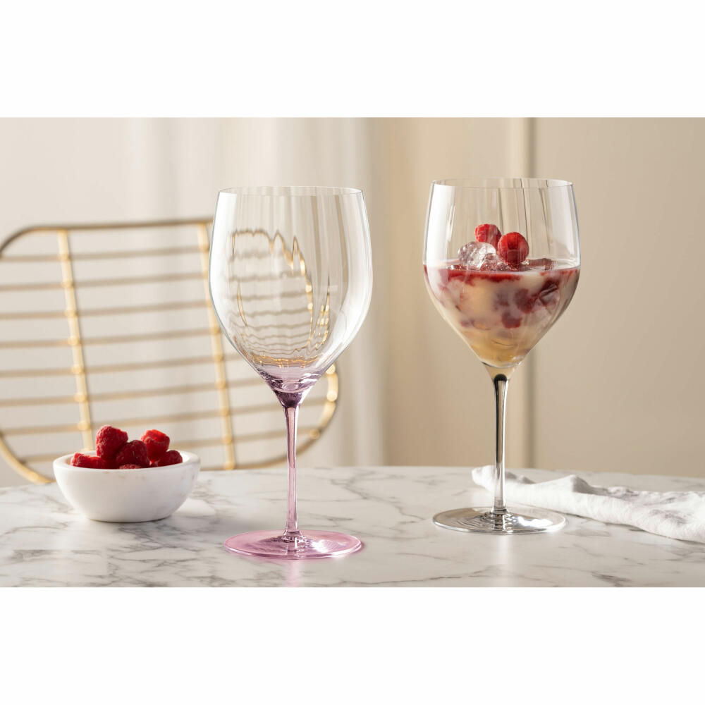 Leonardo Cocktailglas Poesia, Cocktail Glas, Aperolglas, Weinglas, Kristallglas, Rose, 300 ml, 022378