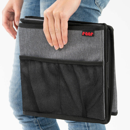 reer TravelKid Box Auto-Ordnungsbox, Rücksitz, Utensilientasche Auto, Organizer, 86081