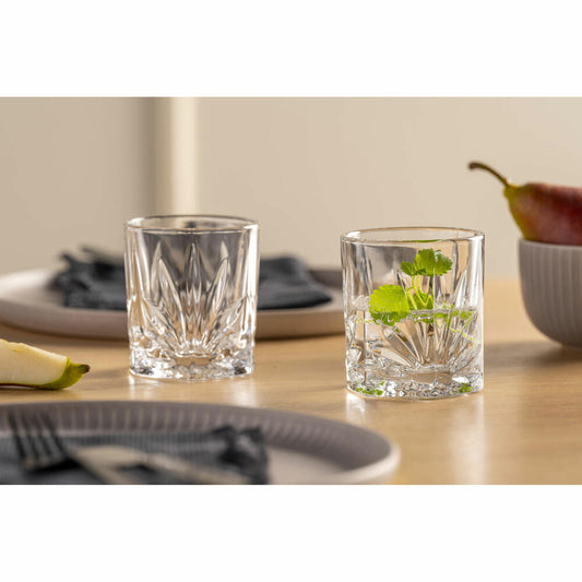 Leonardo Trinkglas Capri, Wasserglas, Saftglas, Kalk-Natron Glas, Klar, 220 ml, 022773