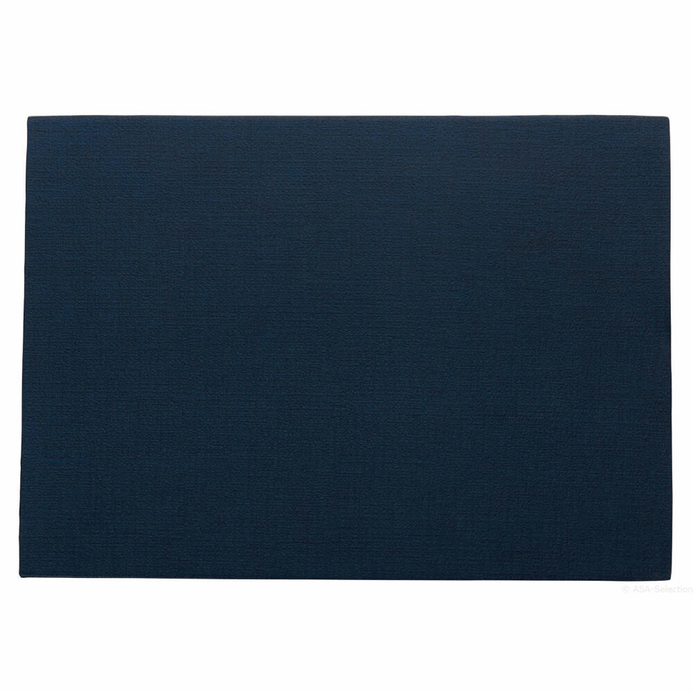 ASA Selection meli-melo Tischset, Platzmatte, Platzdeckchen, Untersetzer, PU, Blau, 78200076