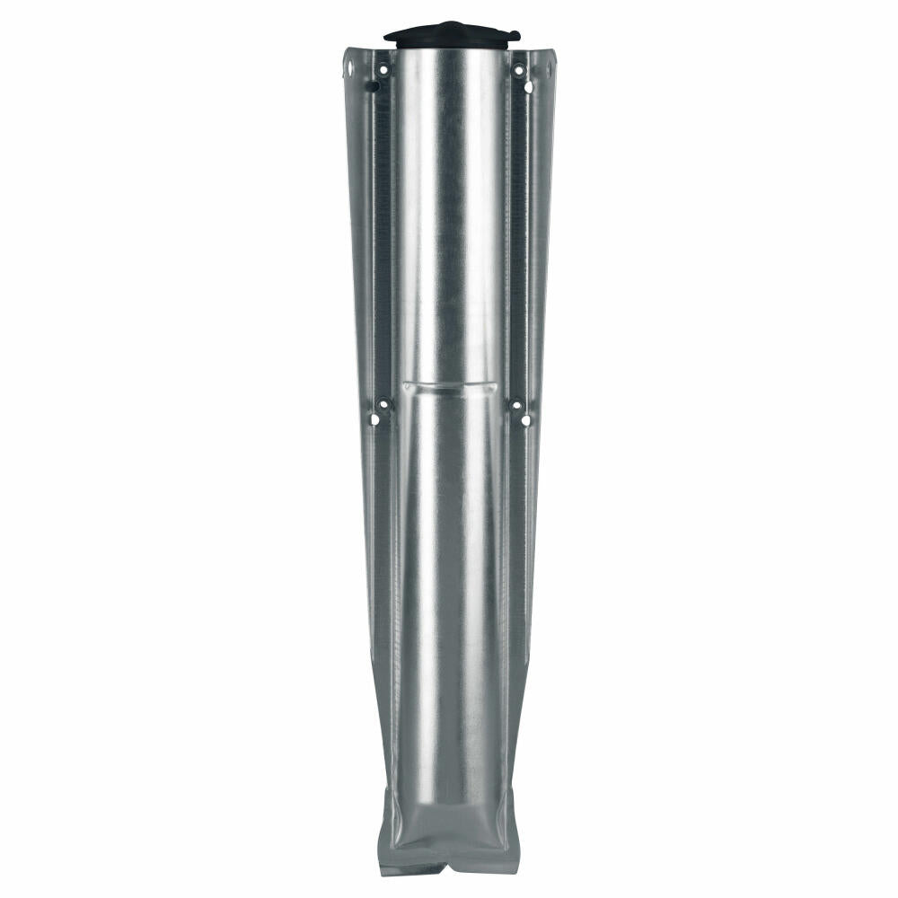 Brabantia Metall Bodenanker, Befestigung für Wäschespinne Compact, 35 mm, Galvanisiert, 311420