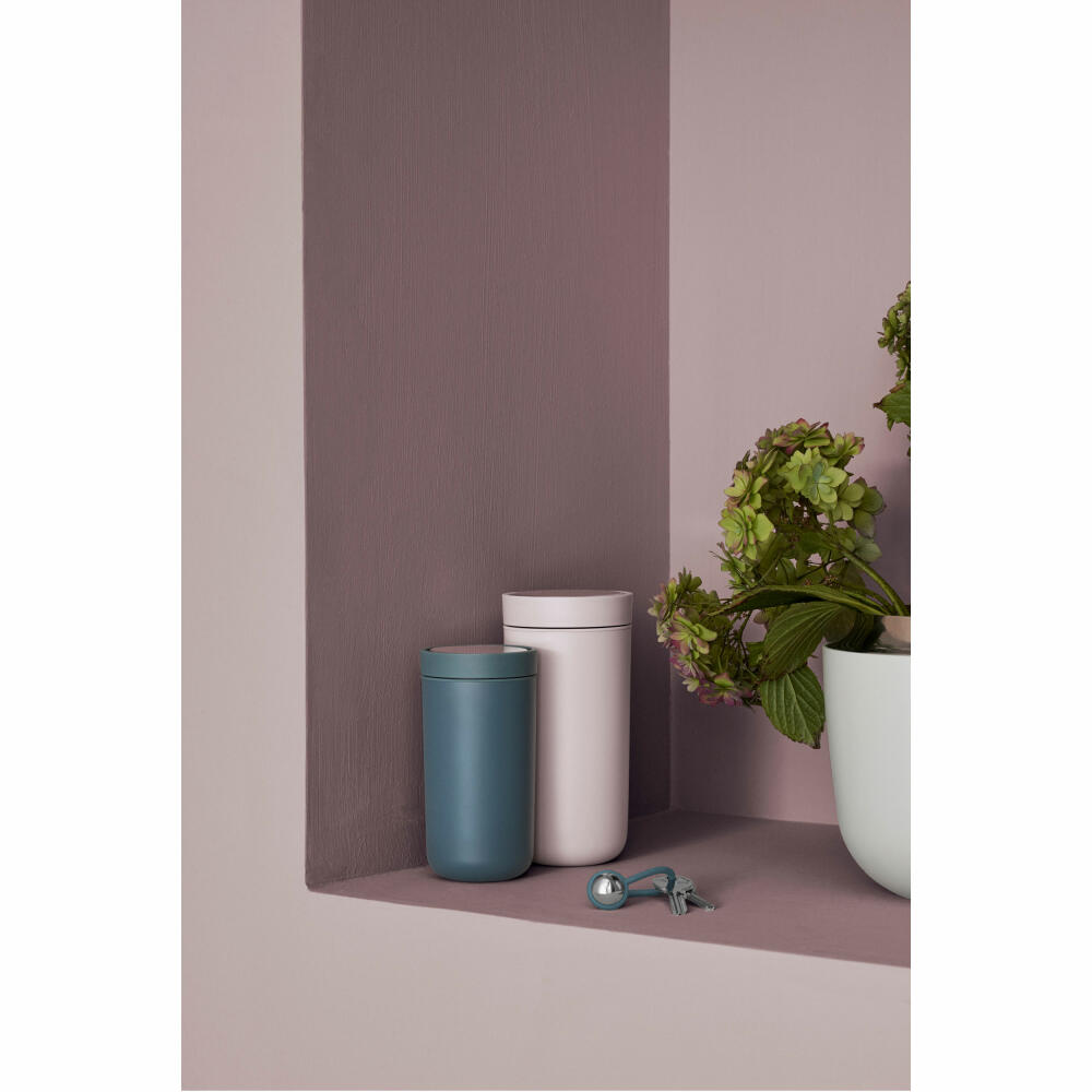 Stelton Concave Vase Groß, Blumenvase, Blumen Krug, Sand Matt, 22.5 cm, X-141