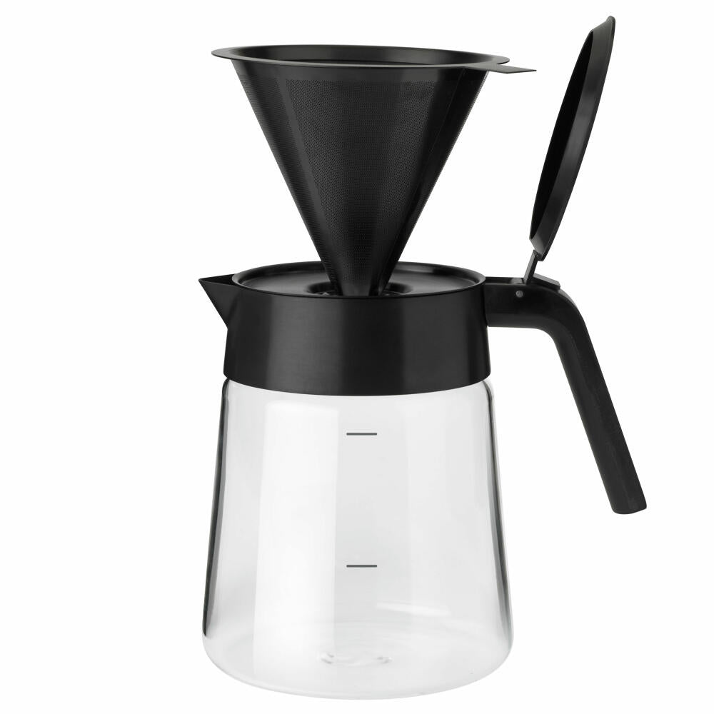 Stelton Slow Brew Kaffeefilter Nohr, Pour Over Filter, Edelstahl, Black Metallic, 612