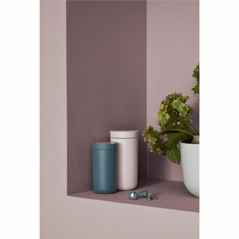 Stelton Concave Vase Medium, Blumenvase, Blumen Krug, Sand Matt, 14 cm, X-140