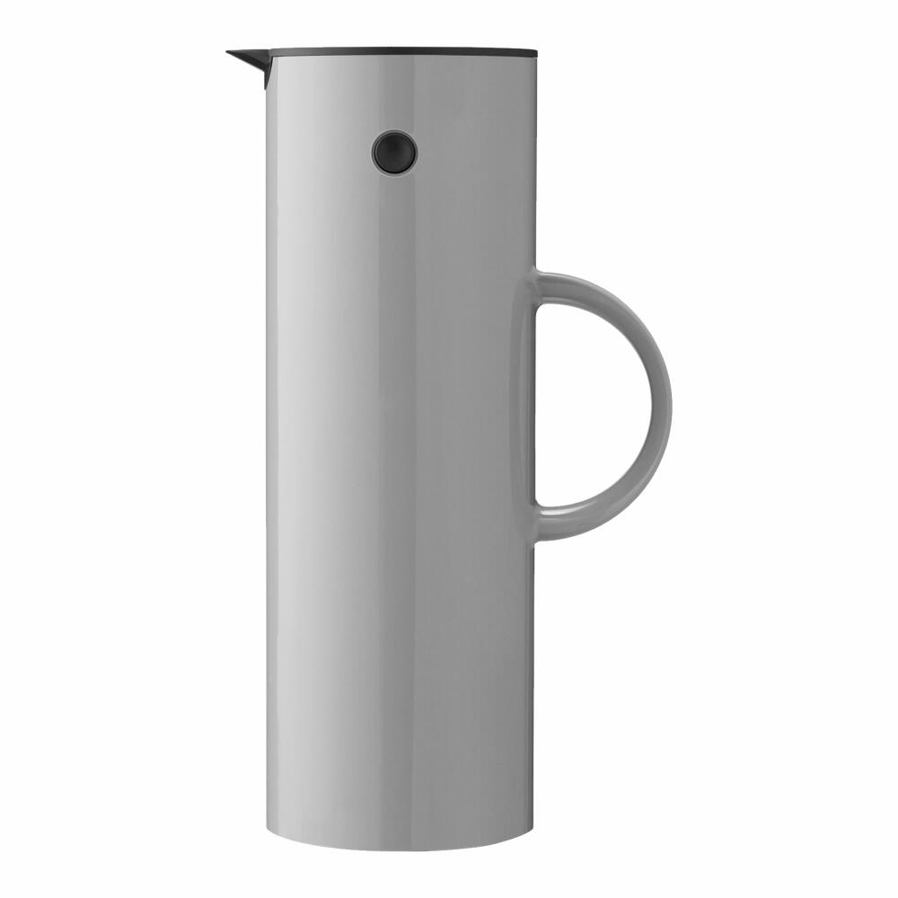 Stelton EM77 Insulated Jug Light Grey, Jug, Insulated Jug, Plastic, Light Grey, 1 L, 918