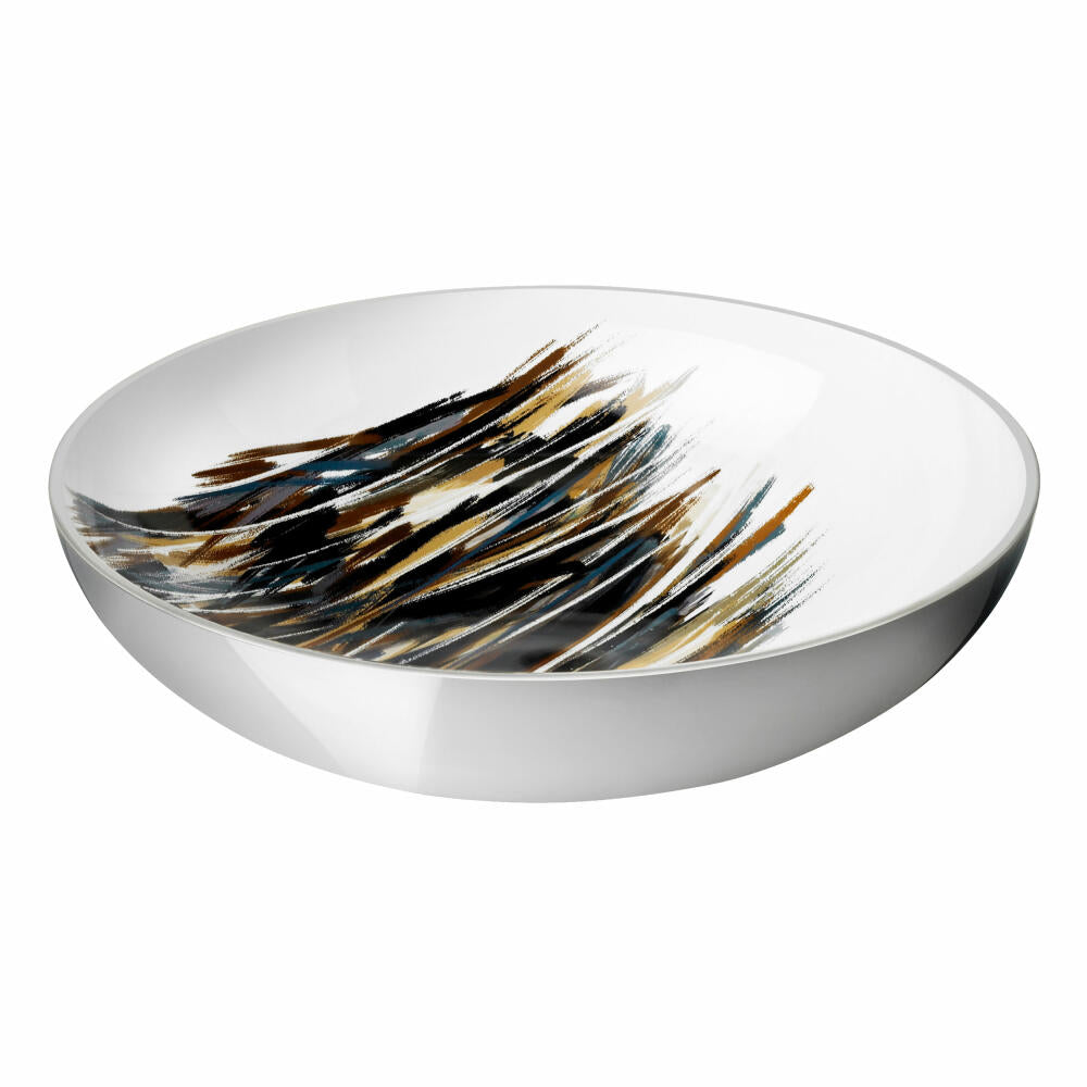 Stelton Stockholm Bowl L Lignum, decorative bowl, aluminum, enamel, Ø 40 cm, 452-13