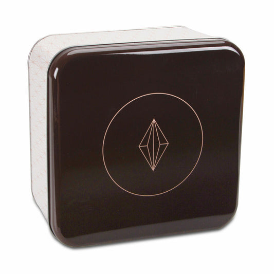 Städter Gebäckdose Vanilla Diamonds Quadratisch, Plätzchendose, Gebäck Dose, Blechdose, Keksdose, Weißblech, 16.5 x 16.5 cm, 710061