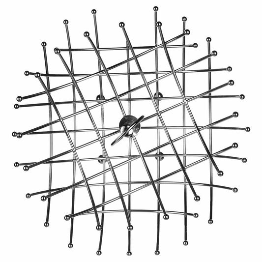 5 Five Simply Smart Obst-Etagere 2-Stöckig, Obstständer, Obstkorb, Metall, Silberfarben, 40 cm, 111526