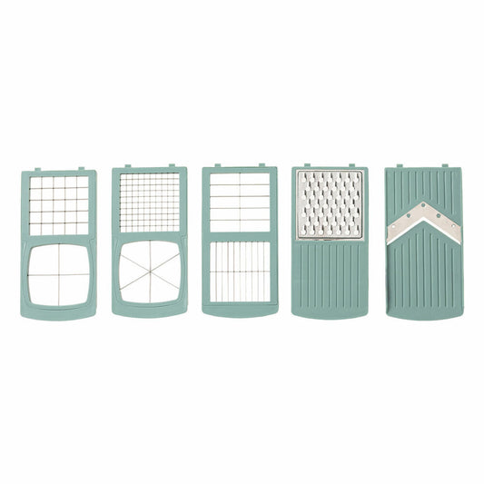 5 Five Simply Smart Multi-Zerkleinerer 10-tlg. Obst- und Gemüseschneider, Kunststoff, Edelstahl, 128790