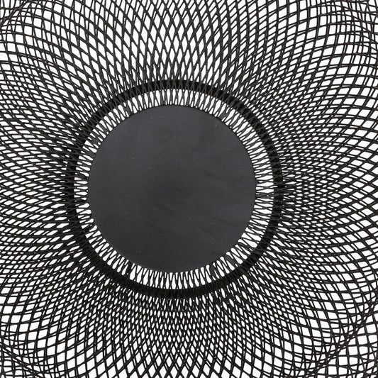 5five Simply Smart Aufbewahrungskorb Mesh, Obstkorb, Dekoschale, Metall, Schwarz, 27 cm, 125128A