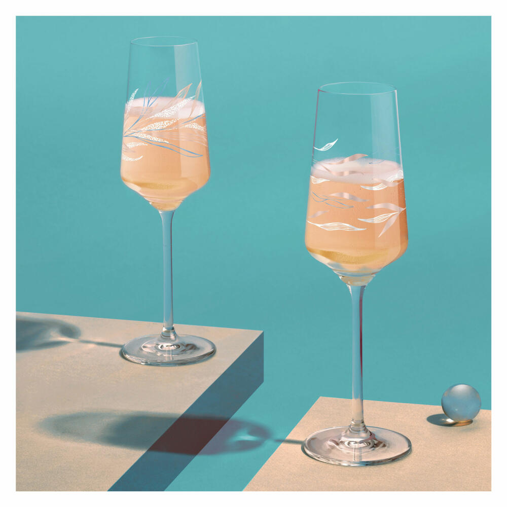 Ritzenhoff Prosecco glass Sparkle 010, Ana Vasconcelos, crystal glass, 230 ml, 3441004