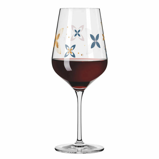 Ritzenhoff Rotweinglas Herzkristall 009, Carolin Oliveira, Kristallglas, 570 ml, 3001009
