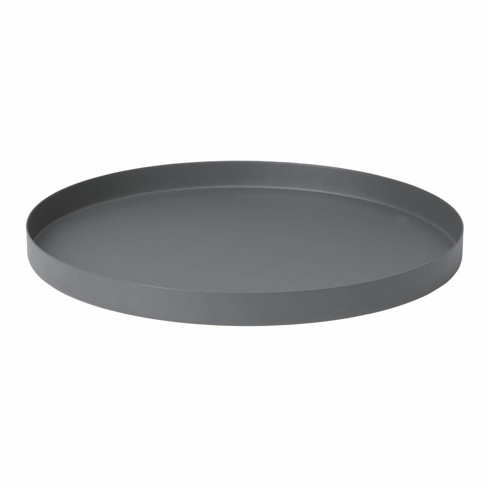 Blomus storage bowl REO large, bowl, bowl, powder-coated, pewter, 36 cm, 66054