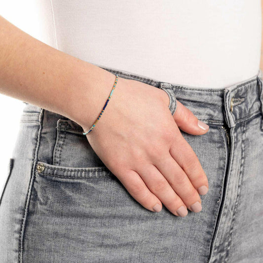 Leonardo Jewels Bracelet Lou CIAO, Jewelry Bracelet, Stainless Steel, Blue, 022982