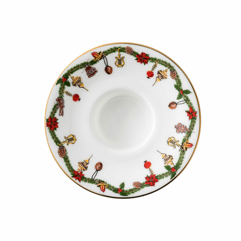 Hutschenreuther Nora Tischlicht, Weihnachtsdekor, Bone China, Christmas, 11 cm, 02479-726037-25747