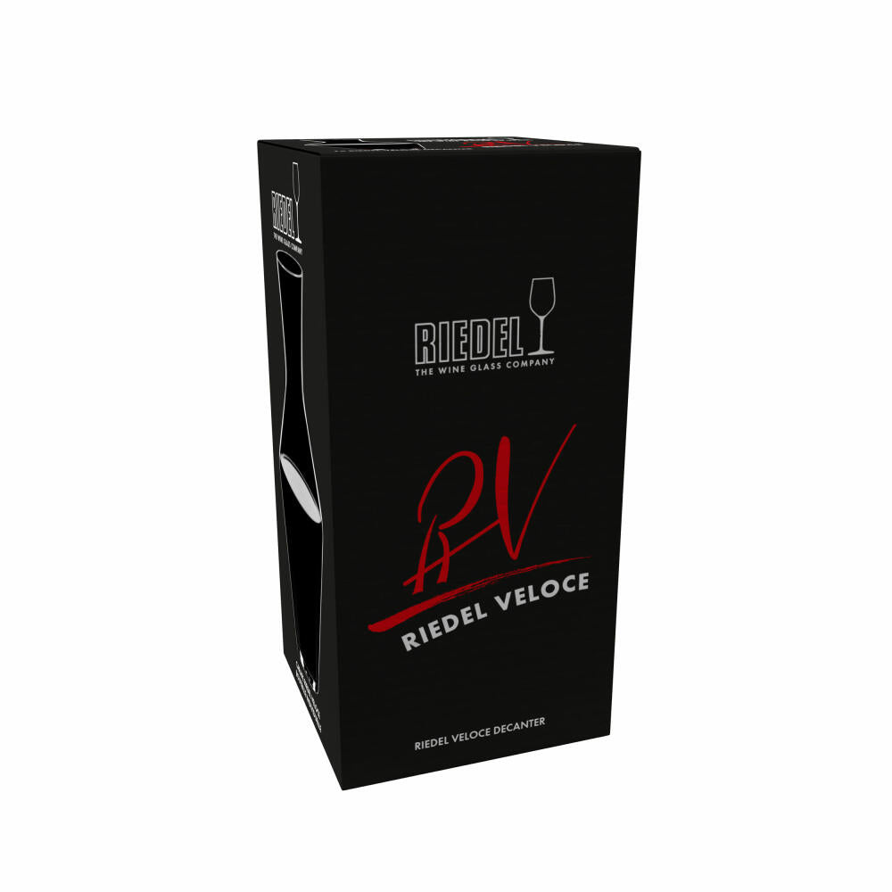Riedel Dekanter Veloce, Weindekanter, Karaffe, Kristallglas, 1.3 Liter, 1330/13
