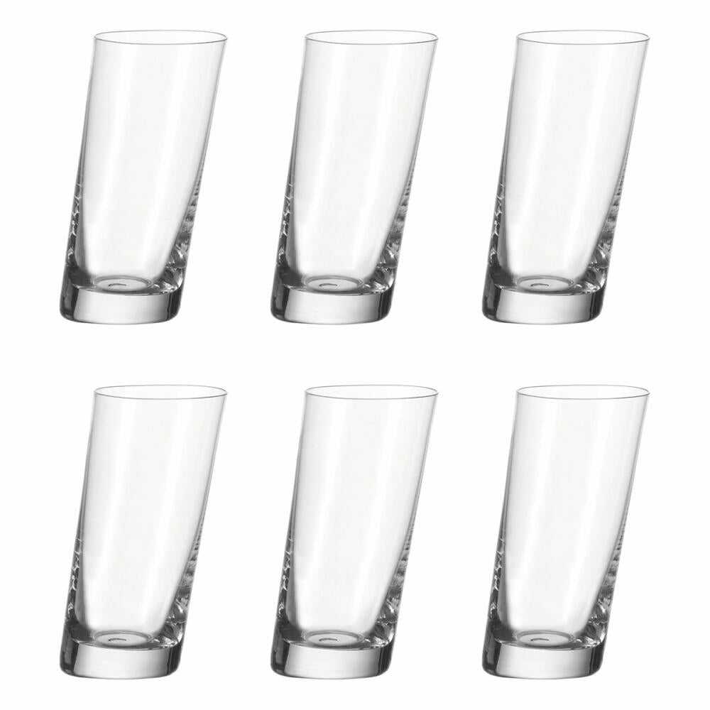 Leonardo Pisa Becher, 6er Set, groß, Longdrinkglas, Wasserglas, Trinkg – Ambiente3000