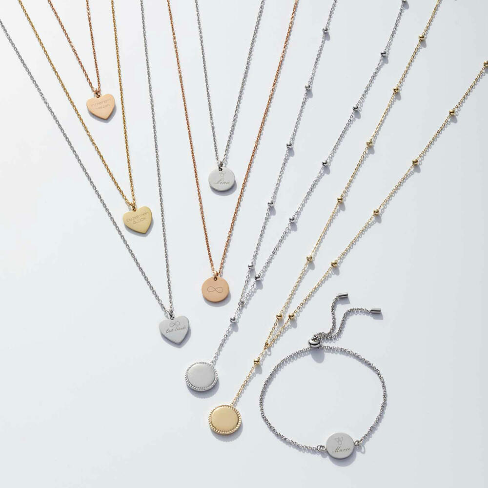 Leonardo Jewels Halskette gold Pina, Kette, Halsschmuck, Schmuck, Edelstahl IP gold, Gold, 021814